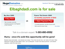 Tablet Screenshot of elbaghdadi.com